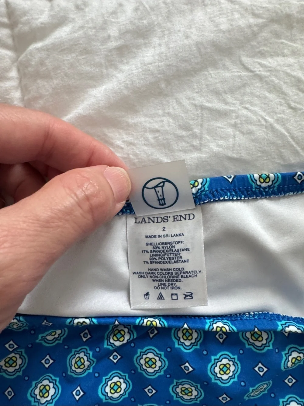 NWOT Land’s End Bikini top and bottoms - Picture 7 of 10